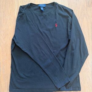 Polo by Ralph Lauren Classic Black Long Sleeve Tee